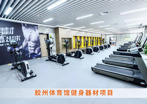 ?米兰·(milan)中国官方网站體育為膠州體育館打造的健身房